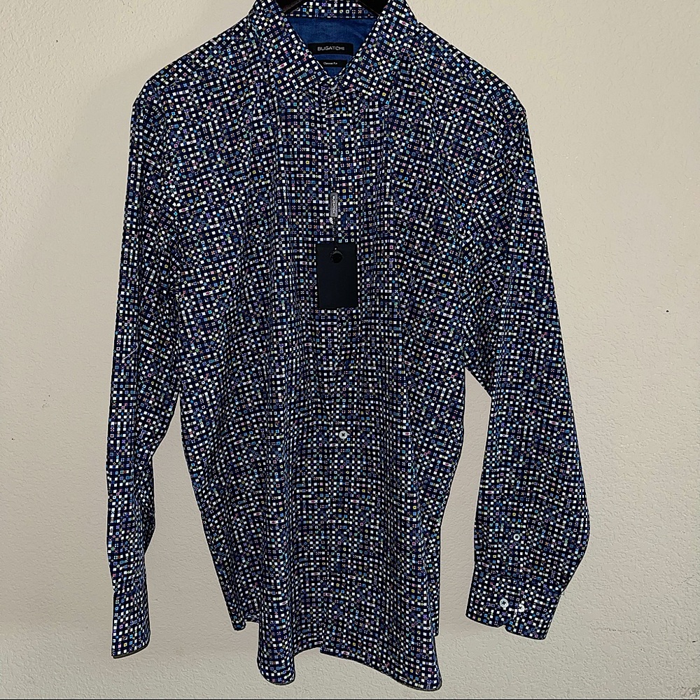 NWT Bugatchi XL  Shirt (B3)